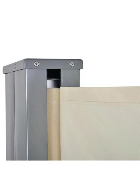 Outsunny Steel Frame Retractable Double Side Awning Beige 840-209V01CW - pic 44426 | FastDaddyshop