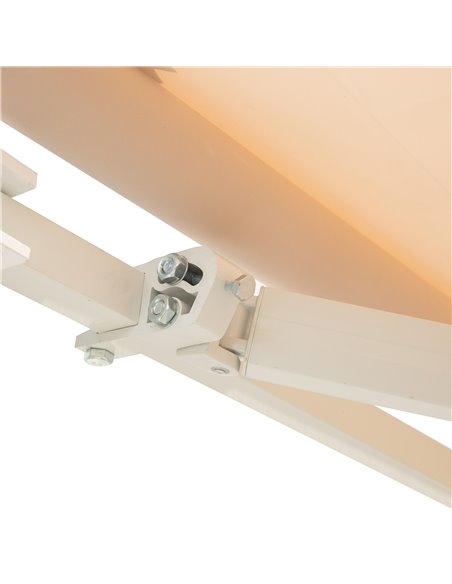 Outsunny Window Awning Canopy Garden Outdoor Shelter Patio Sun Shade UV Blocker Light Weight Aluminium Frame w/ Hand Crank 3 x 2 - pic 44526 | FastDaddyshop