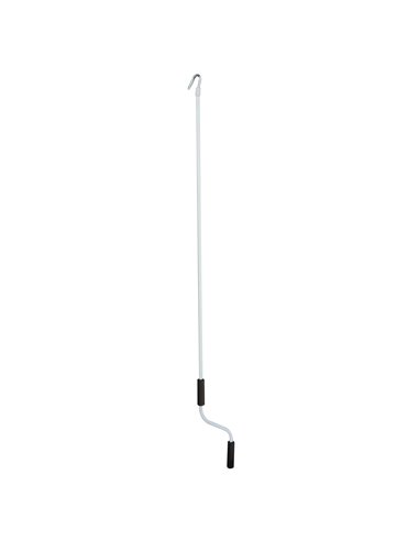 Outsunny 3.5M x 2.5M Manual Awning Canopy Retractable Sun Shade Shelter Winding Handle for Garden Patio Beige 840-174V01CW