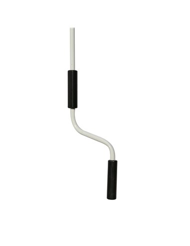 Outsunny 3.5M x 2.5M Manual Awning Canopy Retractable Sun Shade Shelter Winding Handle for Garden Patio Grey 840-174V01GY