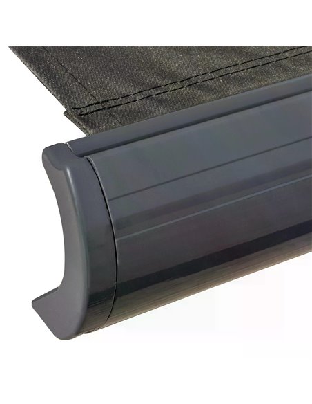 Outsunny Cassette Electric Motorised Manual Awning Door Window Patio Canopy Retractable Sun Shade w/ R/C, 350x300cm Grey 840-226 - pic 44642 | FastDaddyshop