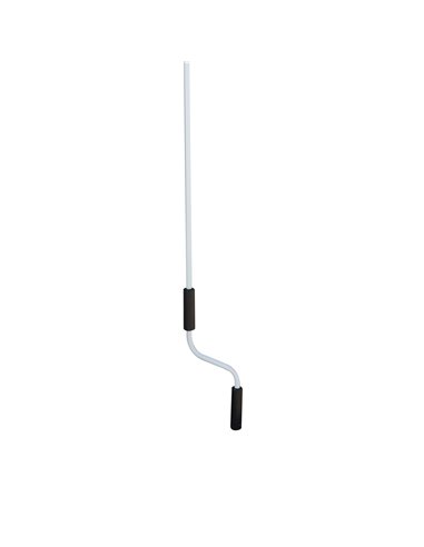 Outsunny Window Awning Canopy Garden Outdoor Shelter Patio Sun Shade UV Blocker Light Weight Aluminium Frame w/ Hand Crank 3 x 2