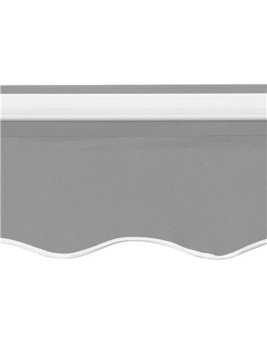 Outsunny Window Awning Canopy Garden Outdoor Shelter Patio Sun Shade UV Blocker Light Weight Aluminium Frame w/ Hand Crank 3 x 2