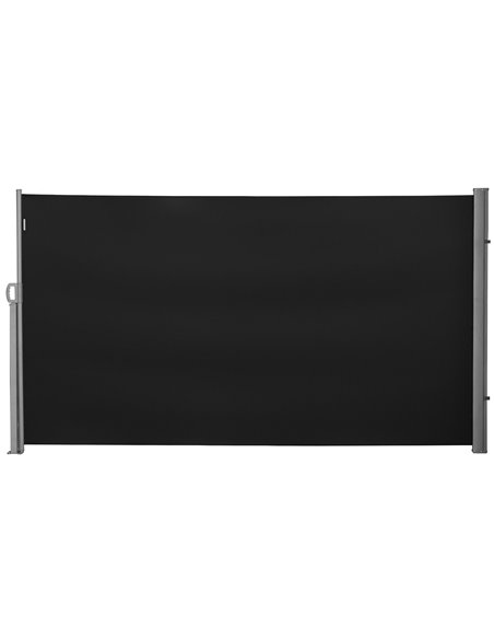Outsunny 3x1.8M Retractable Side Awning, Black 840-196V04BK - pic 44806 | FastDaddyshop