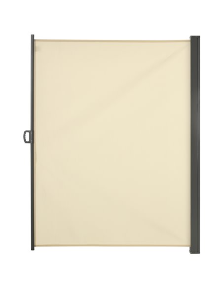 Outsunny 3 x 2m Retractable Sun Side Awning, Cream 840-196V03CW - pic 44815 | FastDaddyshop