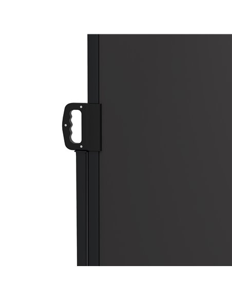 Outsunny Retractable Side Awning, Outdoor Privacy Screen for Garden, Hot Tub, Balcony, Terrace, Pool, 400 x 160cm, Black 840-258 - pic 44885 | FastDaddyshop