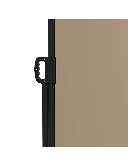 Outsunny Retractable Side Awning, Outdoor Privacy Screen for Garden, Hot Tub, Balcony, Terrace, Pool, 400 x 160cm, Khaki 840-258 - pic 44912 | FastDaddyshop