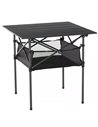 Folding Camping Table with Mesh Storage Bag, Black 84B-567