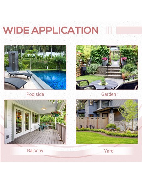 Outsunny Garden Small Folding Square Rattan Coffee Table Bistro Balcony Outdoor Wicker Weave Side Table 40H x 40L x 40Wcm Grey 8 - pic 45073 | FastDaddyshop