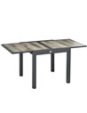 Outsunny Outdoor Extending Garden Dining Table for 6, Beige 84G-076V00BG