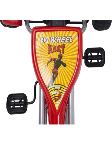 HOMCOM Kids Ride on Pedal Go Kart W/ Hand Brake-Red - pic 4514 | FastDaddyshop