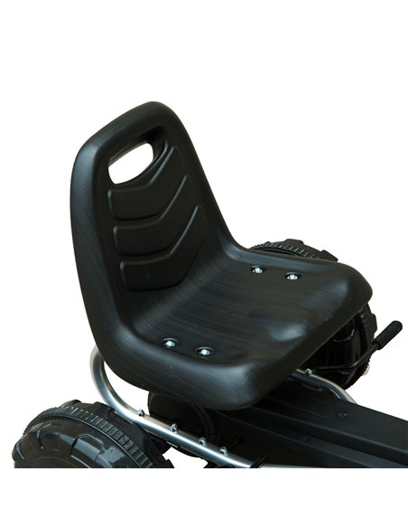 HOMCOM Pedal Go Kart-Yellow/Black - pic 4522 | FastDaddyshop