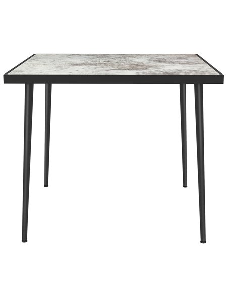 Outsunny Outdoor Square Garden Dining Table for 4, Grey 84G-346V00GY - pic 45256 | FastDaddyshop