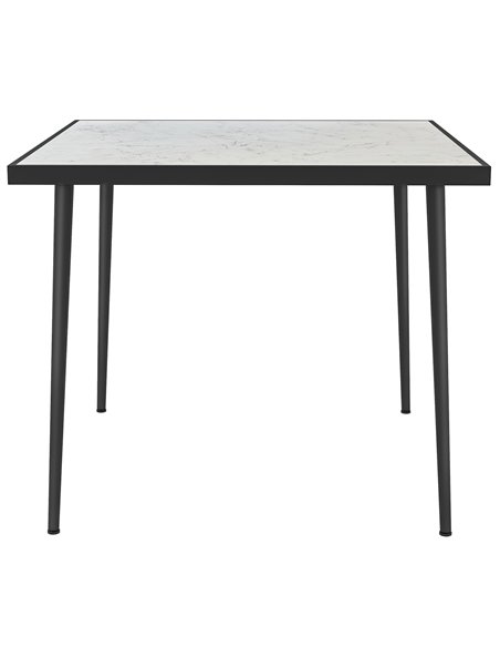 Outsunny Outdoor Square Garden Dining Table for 4, White 84G-346V00WT - pic 45265 | FastDaddyshop