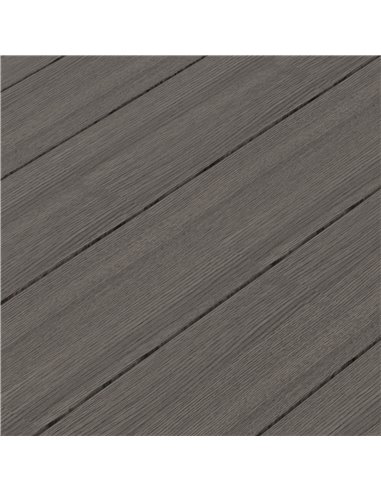 Outsunny 70cm PE Rattan Outdoor Dining Table, Patio Table with Wood-plastic Composite Top for Balcony, Garden, Grey 861-080V00GY
