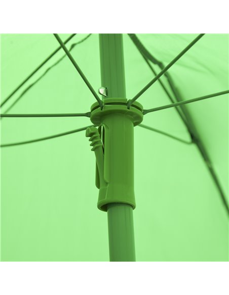 Outsunny Kids Folding Picnic Table and Chair Set Frog Pattern with Removable & Height Adjustable Sun Umbrella, Green 312-024GN - pic 45714 | FastDaddyshop