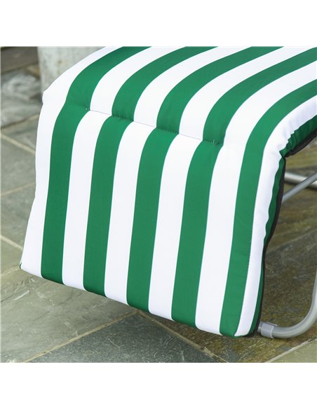 Outsunny Set of 2 Garden Patio Outdoor Sun Recliners Loungers Folding Foldable Multi Position Relaxers Chairs with Cushions Fire - pic 46182 | FastDaddyshop