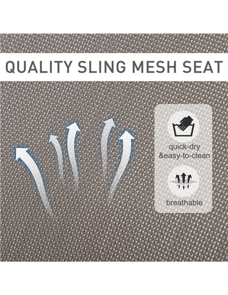 Outsunny Outdoor Orbital Lounger Zero Gravity Patio Chaise Foldable Rocking Chair w/ Pillow Grey 84A-079GY - pic 46294 | FastDaddyshop