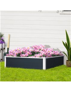 Outsunny Garden Raised Bed Planter Grow Containers 120 x 90 x 30 cm, 845-452V02 2