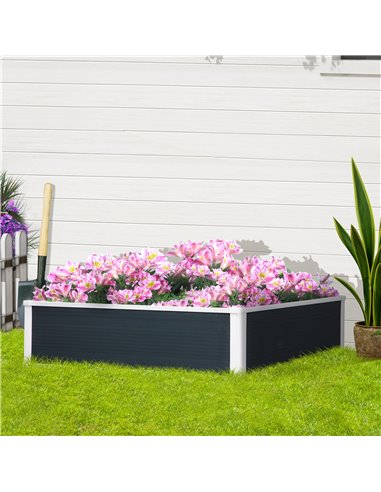 Outsunny Garden Raised Bed Planter Grow Containers 120 x 90 x 30 cm, 845-452V02