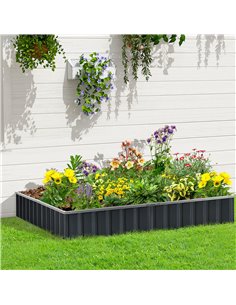 Outsunny Metal Raised Garden Bed, Large Steel Planter Box 258x90cm, 845-644CG 2