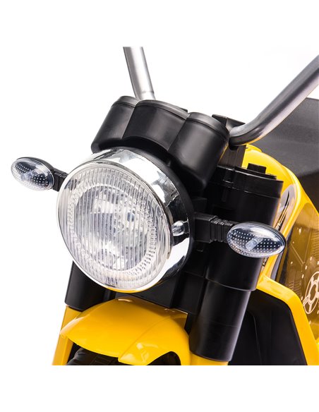 HOMCOM Kids Electric Motorcycle Ride-On Toy 3-Wheels Battery Powered Motorbike Rechargeable 6V with Horn Headlights for 18 - 36  - pic 4683 | FastDaddyshop