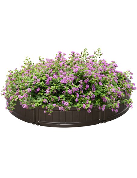 Outsunny Raise Garden Bed Kit, Round Planter Box Above Ground, Φ123 x 21cm 845-550 - pic 46876 | FastDaddyshop
