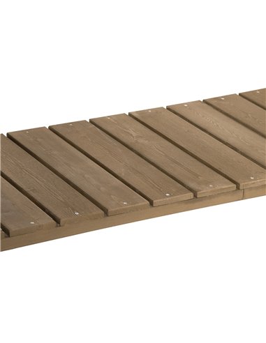 Outsunny Wooden Planter Raised Bed Container Garden Plant Stand Bed 8 Boxes 110L x 46W x 76Hcm Brown 845-238V01BN