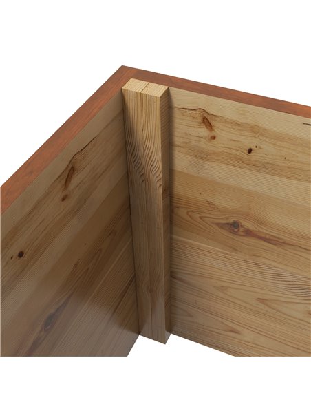 Outsunny Wooden Trellis Planter Box, Raised Garden Bed to Grow Vegetables, Herbs and Flowers, Orange 845-999V00OG - pic 47073 | FastDaddyshop