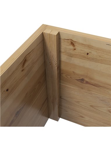 Outsunny Wooden Trellis Planter Box, Raised Garden Bed to Grow Vegetables, Herbs and Flowers, Natural Tone 845-999V00ND