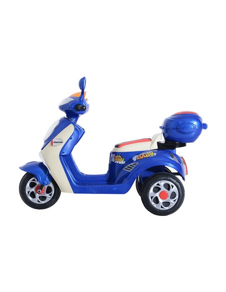 HOMCOM Electric Ride on Toy Tricycle Car-Blue - pic 4734 | FastDaddyshop