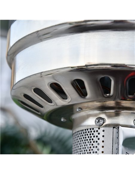 Outsunny 12KW Patio Gas Heater Freestanding Outdoor Garden Heating Rattan Furniture Wicker Table Top 01-0924 - pic 47369 | FastDaddyshop