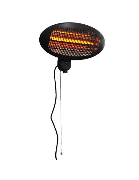 Outsunny 2kw Wall Mounted Infrared Electric Patio Heater, Black 842-123V01 - pic 47452 | FastDaddyshop