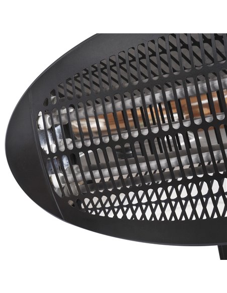 Outsunny 2kw Wall Mounted Infrared Electric Patio Heater Garden Outdoor Heating Warmer Waterproof 3 Power Settings Tilt Angle 84 - pic 47460 | FastDaddyshop