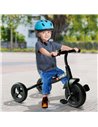 HOMCOM Baby Kids Children Toddler Tricycle Ride on 3 Wheels Bike (Black)