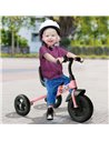 HOMCOM Baby Kids Children Toddler Tricycle Ride on 3 Wheels Bike (Pink)