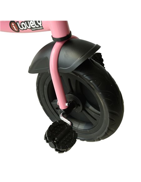 HOMCOM Baby Kids Children Toddler Tricycle Ride on 3 Wheels Bike (Pink) - pic 4762 | FastDaddyshop