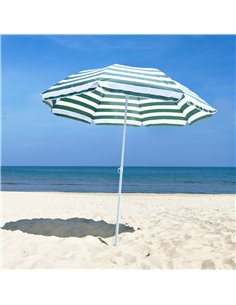 Outsunny Large 1.8m Patio Garden Beach Umbrella, 01-0220 2
