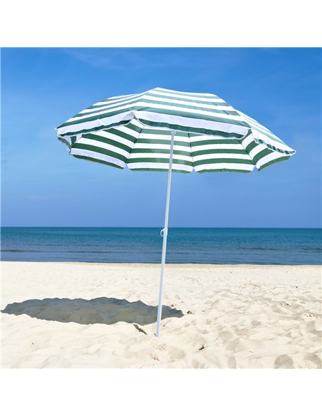Outsunny Large 1.8m Patio Garden Beach Umbrella, 01-0220 - pic 47678 | FastDaddyshop
