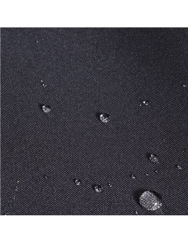 Outsunny 2.5m Wooden Garden Patio Parasol Umbrella-Black 01-0211