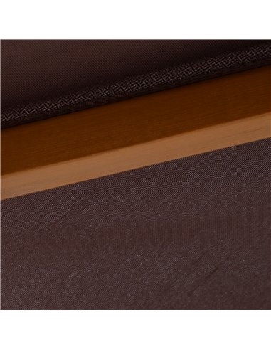 Outsunny 2.5m Wood Wooden Garden Parasol Sun Shade Patio Outdoor Umbrella Canopy New(Coffee) 01-0582