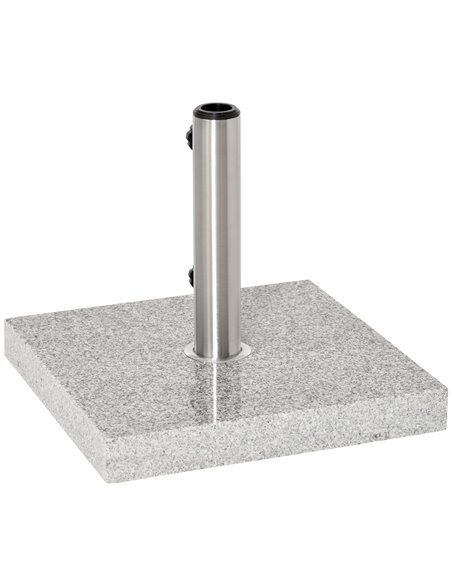 Outsunny 28kg Garden Umbrella Base Durable Parasol Holder Patio Furniture Outdoor Sunshade Marble Stand 840-117 - pic 47820 | FastDaddyshop