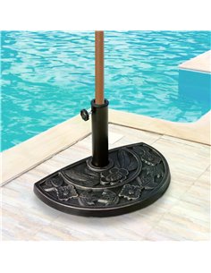 Outsunny Heavy Duty Parasol Umbrella Base, Bronze Colour 84D-006 2