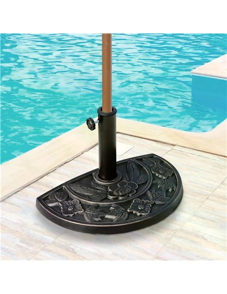 Outsunny Heavy Duty Parasol Umbrella Base, Bronze Colour 84D-006 - pic 47867 | FastDaddyshop