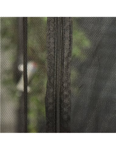 Outsunny 2.3m Umbrella Table Screen Outdoor Patio Cover Mosquito Insect Net Zipped Door 84B-063