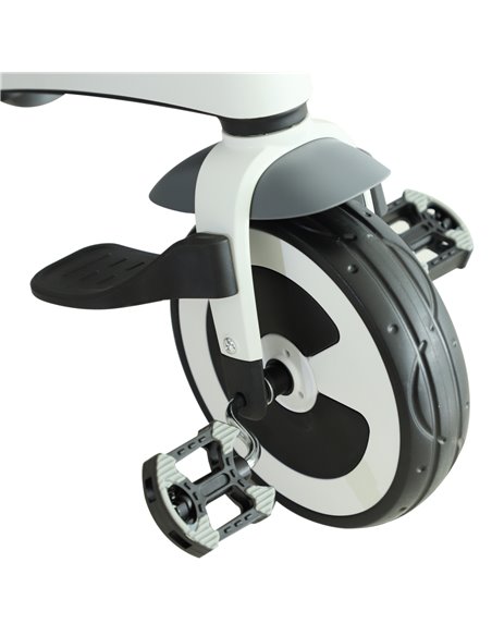 HOMCOM Baby Tricycle 4-in-1 W/Canopy, 3 Wheels-Dark Grey - pic 4802 | FastDaddyshop