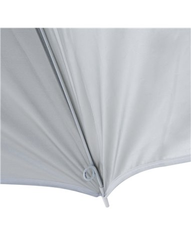 Outsunny 2.2M Fishing Umbrella Parasol W/ Side-Cream White 84D-038CW