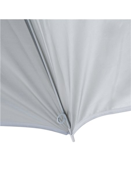 Outsunny 2.2M Fishing Umbrella Parasol W/ Side-Cream White 84D-038CW - pic 48079 | FastDaddyshop
