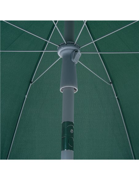 Outsunny Beach Umbrella Parasol,φ2.2m, Steel-Dark Green 84D-039GN - pic 48098 | FastDaddyshop