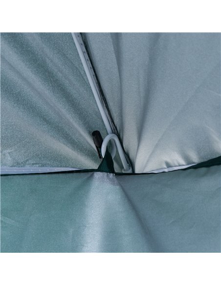 Outsunny 2.2M Fishing Umbrella Parasol W/ Side-Dark Green 84D-038GN - pic 48108 | FastDaddyshop